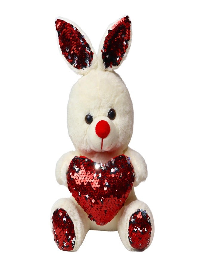 MABLE Bunny Soft Toy 35cm, Plush Stuffed Soft Toy for Girl Boy, Cute Soft Toy Bunny Rabbit, Gift for Boyfriend, Husband, Girlfriend & Wife - Image 1